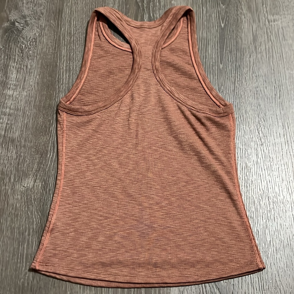 Women’s Vuori Sunrise High Neck Tank Terracotta Size XS - Picture 4 of 5
